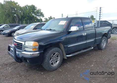 2004 GMC Sierra 1500 Slt из США, поврежденный, VIN 1GTEK19T24E214595